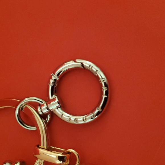 Henri bendel 3 key Heart Charm Keychain Keyring - Picture 6 of 10